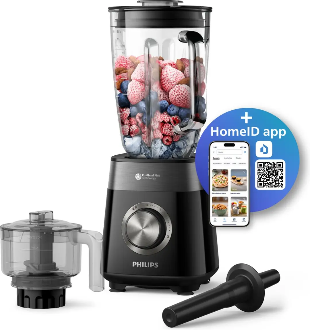 Philips 5000 Series HR3032/00 Blender 1200W - 2L - Zwart