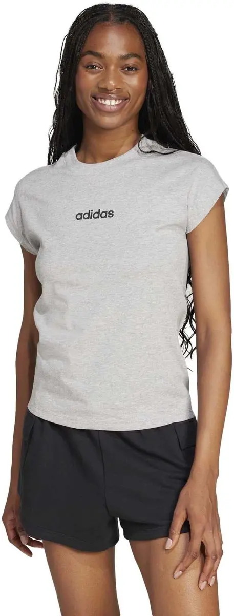 adidas Sport W Lin Sj T - Grijs - L
