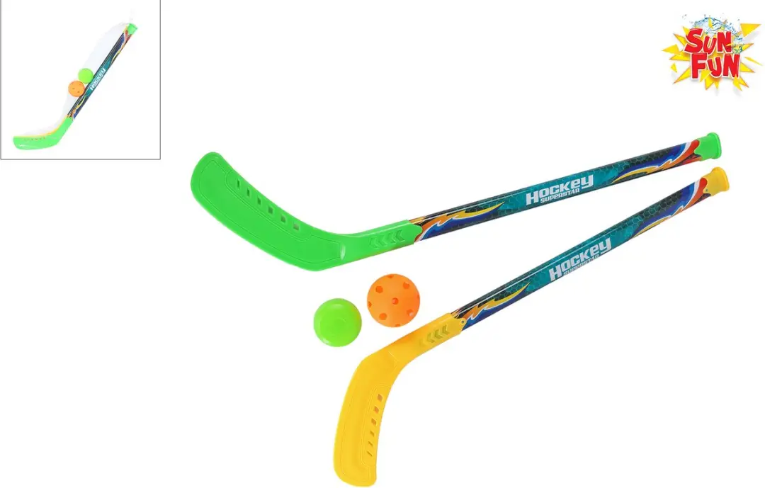 VAN MANEN Gametime Hockeyset - 64cm - Meerkleurig