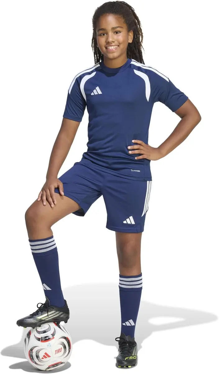 adidas Tiro26L Short Voetbal Train Jongens KA8821 - 176 - Blauw