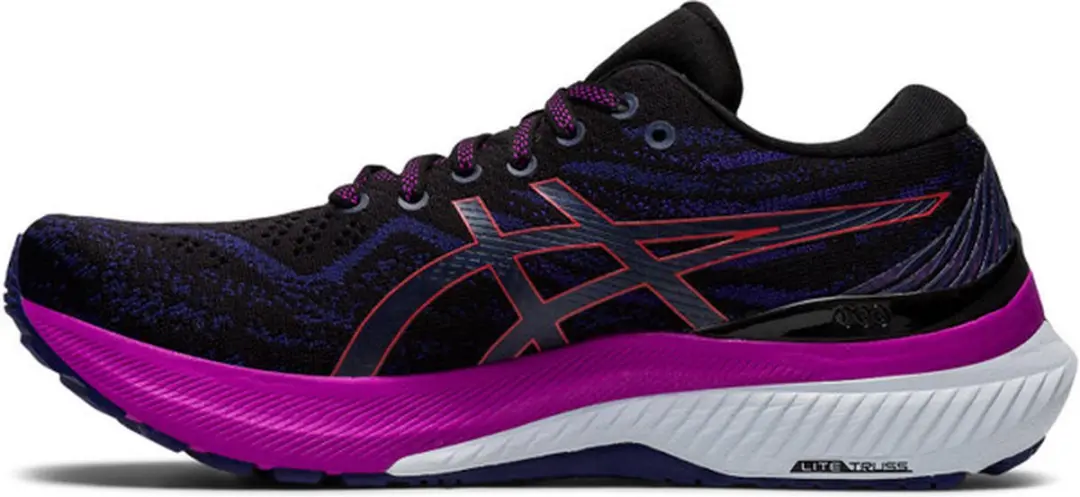 ASICS GEL-Kayano 29 Sportschoenen - Dames 41.5 - Zwart/Paars