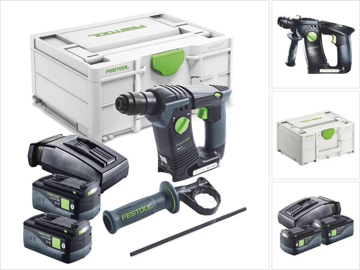 Festool BHC 18-Basic Accuboormachine 18V SDS-Plus
