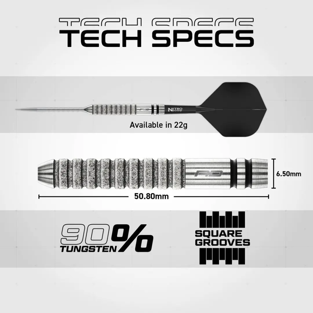 Red Dragon Gian van Veen Tour Edition Switch Point Dartpijlen - 3 Stuks