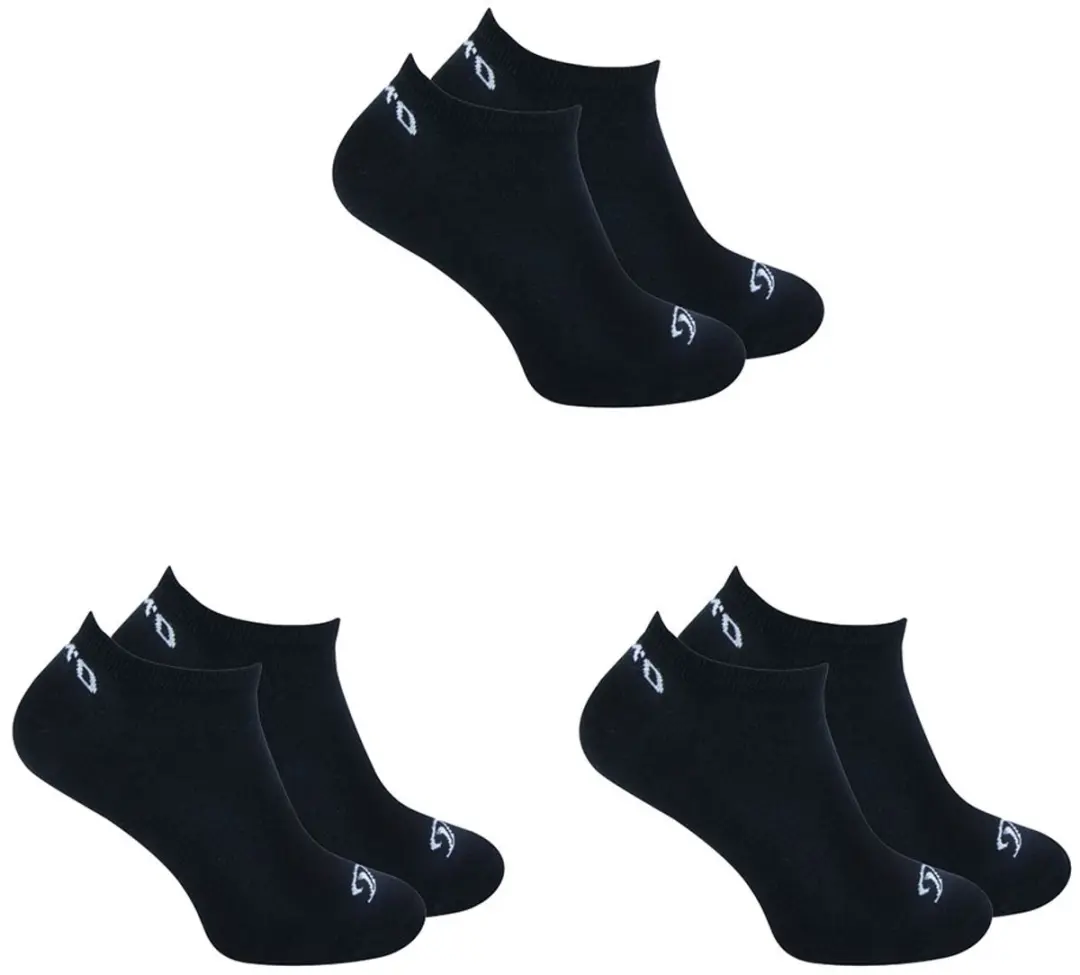 O'Neill Sportieve Sneakersokken 6 Stuks - 39-42 - Zwart