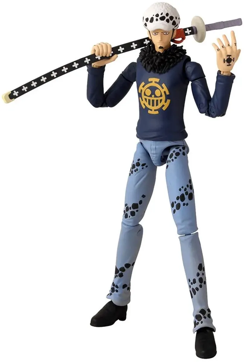 Bandai Namco One Piece Anime Heroes Trafalgar Law 17cm - Multicolor