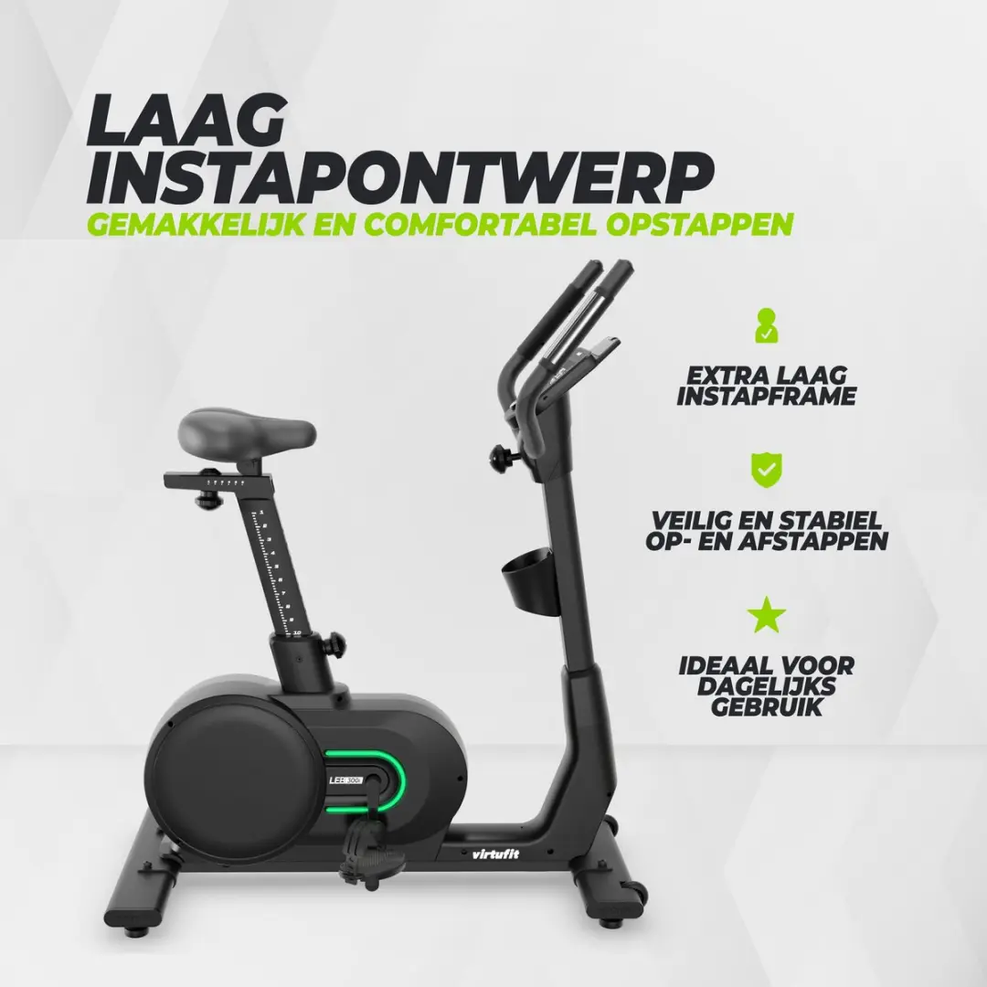 VirtuFit LEB300i Hometrainer - 48 Niveaus - 43 Programma's - 7kg Vliegwiel