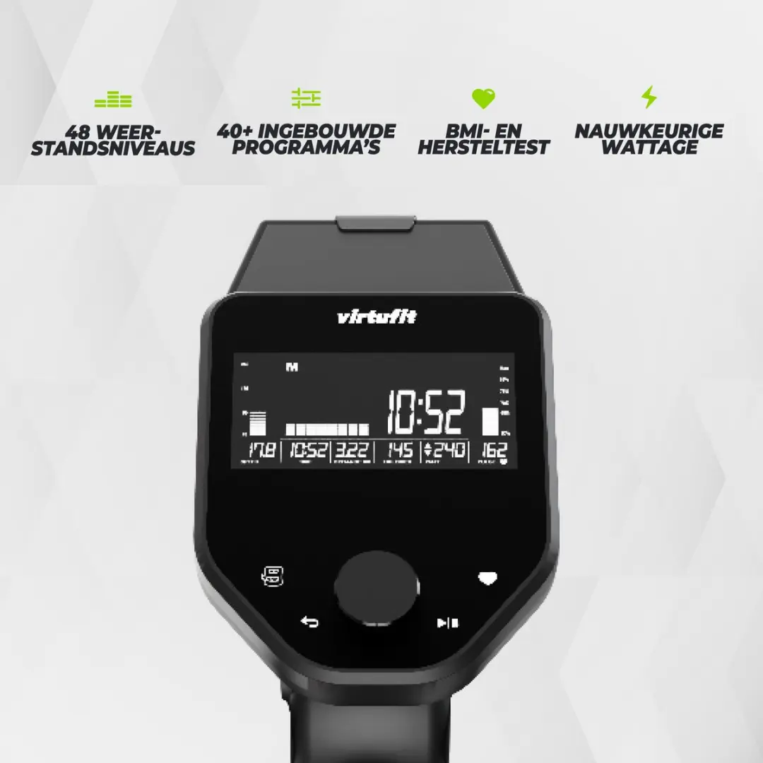 VirtuFit LEB300i Hometrainer - 48 Niveaus - 43 Programma's - 7kg Vliegwiel