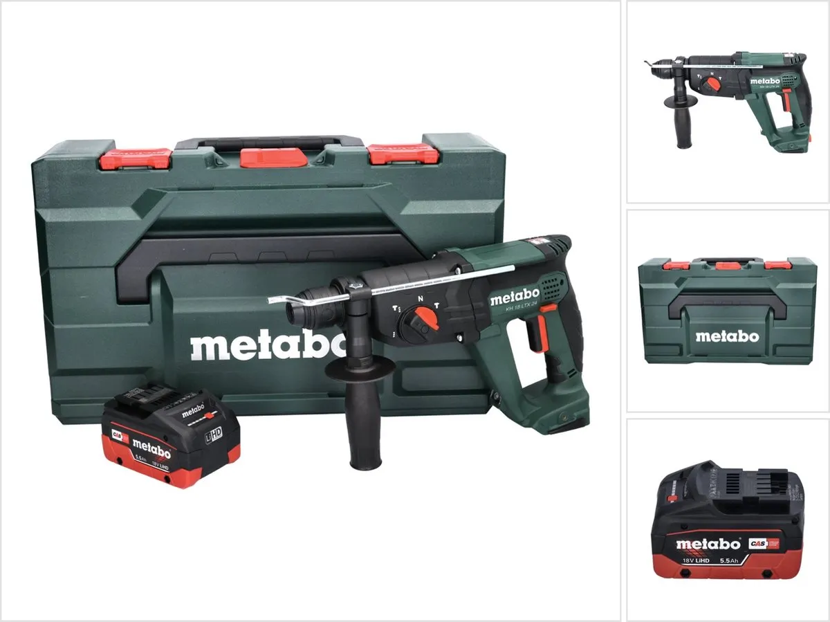 Metabo KH 18 LTX 24 Accu Combihamer 18V 2,1J SDS-plus