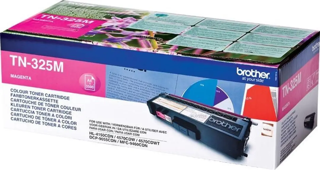 Brother TN-325M Tonercartridge - Magenta - 3500 Pagina's