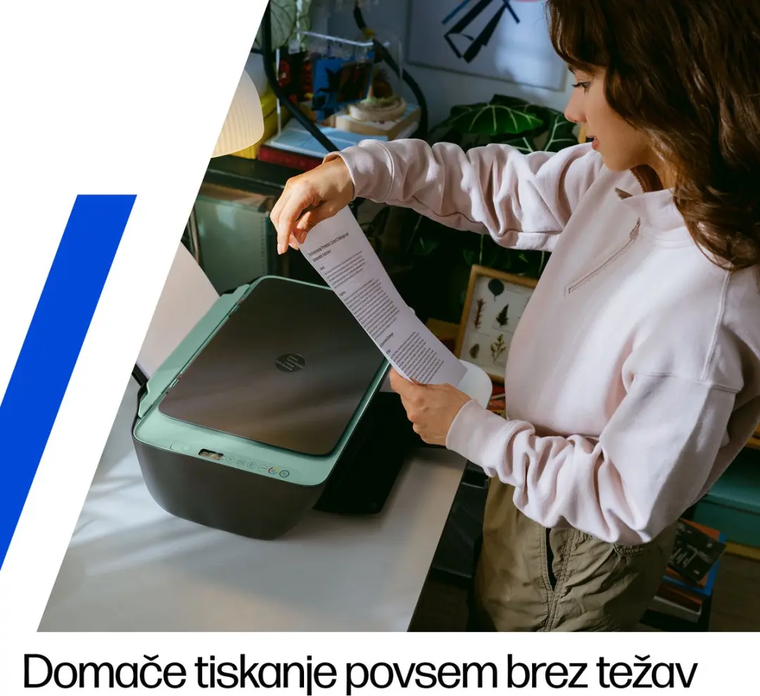 HP DeskJet 2923 89F99B All-in-One Printer - Grijs/ Groen