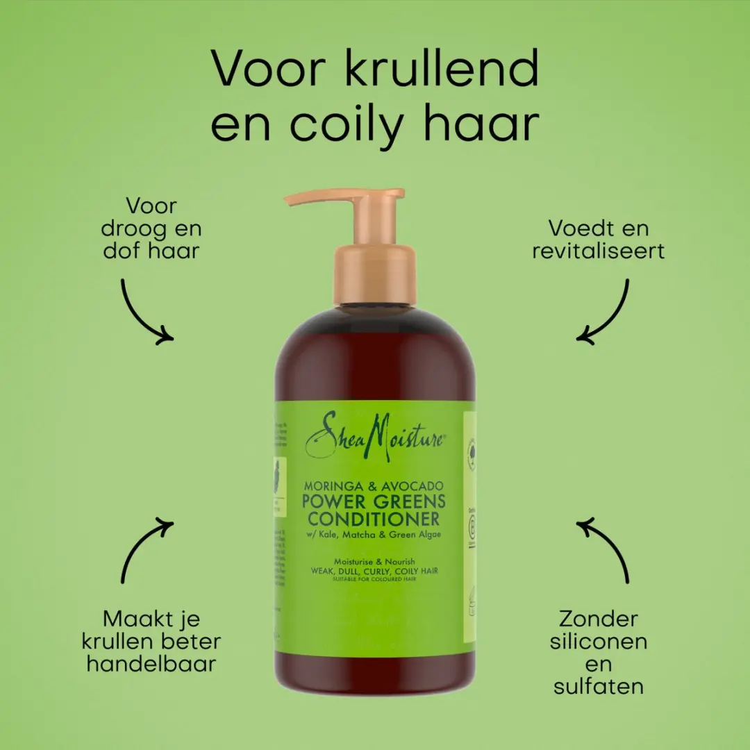 Shea Moisture Moringa & Avocado Conditioner 384ml