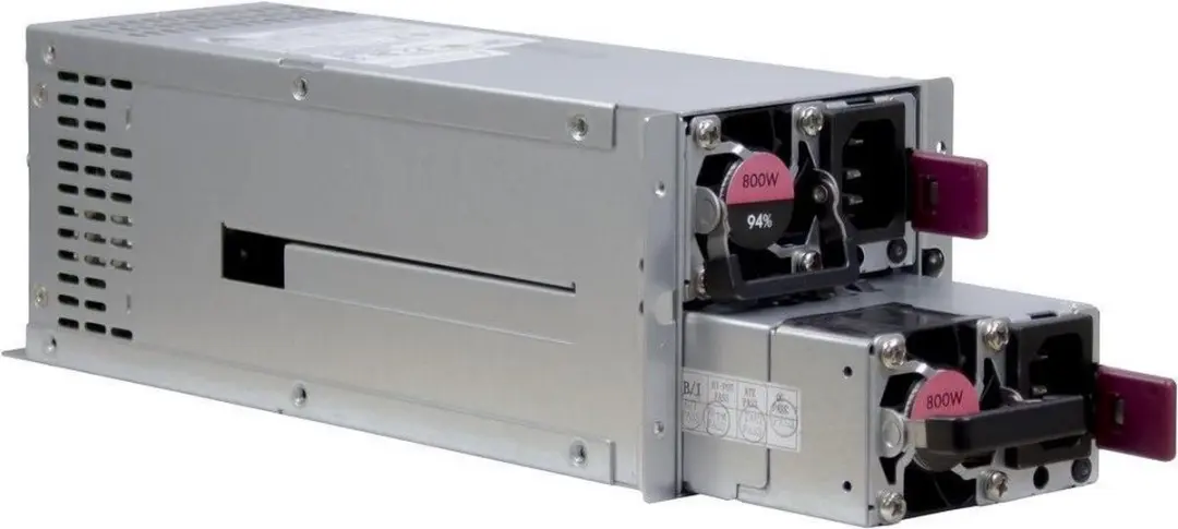 Intertech ASPOWER R2A-DV0800-N Voeding 800W - Zilver