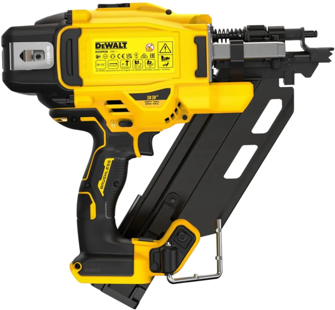 DeWalt DCN930N Accu-spijkermachine 18V 50-90mm - 4,0Ah
