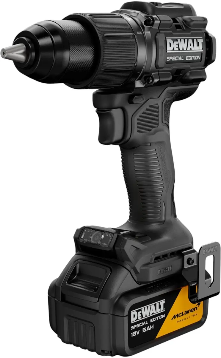 DeWalt DCD86M P1T Slagboormachine 18V 90Nm McLaren F1 Edition - 4x Accu 5,0Ah