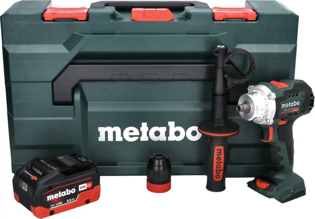 Metabo BS 18 LTX BL Q Accuboormachine 18V 130Nm - 1x 8.0Ah Accu