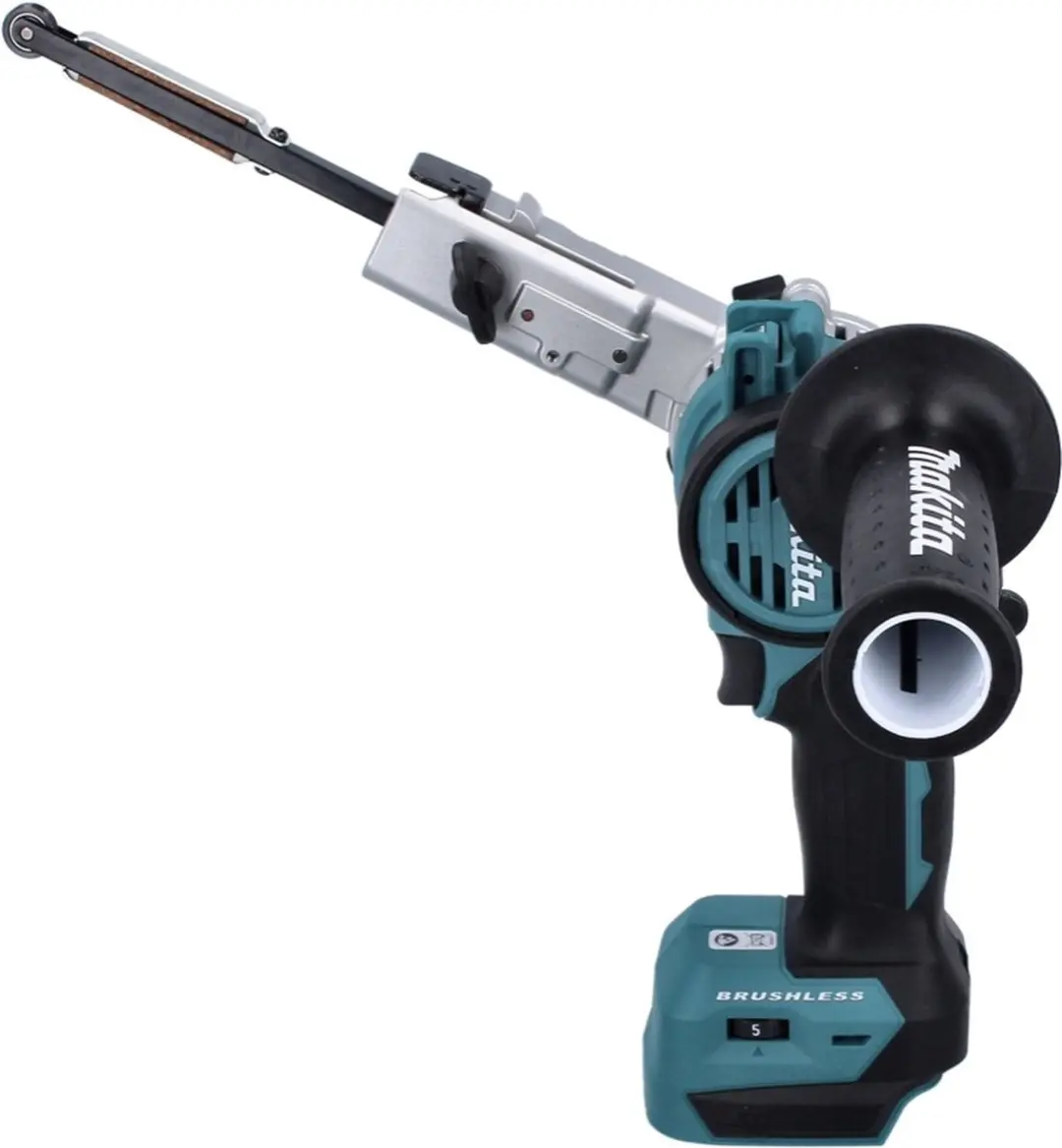 Makita DBS 180 RM Accu-bandvijl 18V - 2x 4.0Ah + Lader