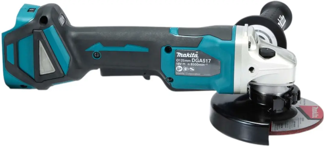 Makita DGA 517 Z Accu Haakse Slijper 18V - 125mm Borstelloos
