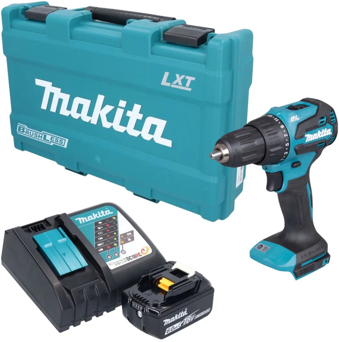 Makita DHP490RG1K Slagboormachine 18V 65Nm