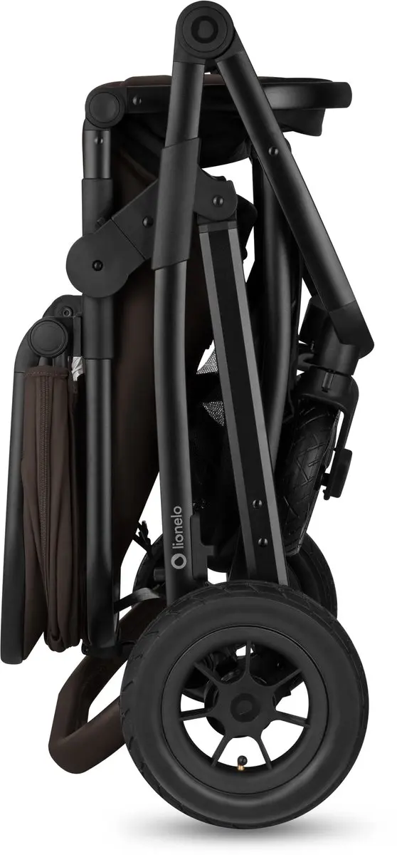 Lionelo Amber Kinderwagen 3-in-1 - Reiswieg & Autostoel i-Size - 0-22 kg - Bruin