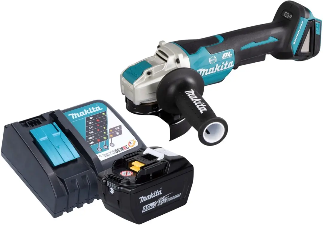 Makita DGA520ZX1 Haakse Slijper 18V 125mm X-LOCK Solo