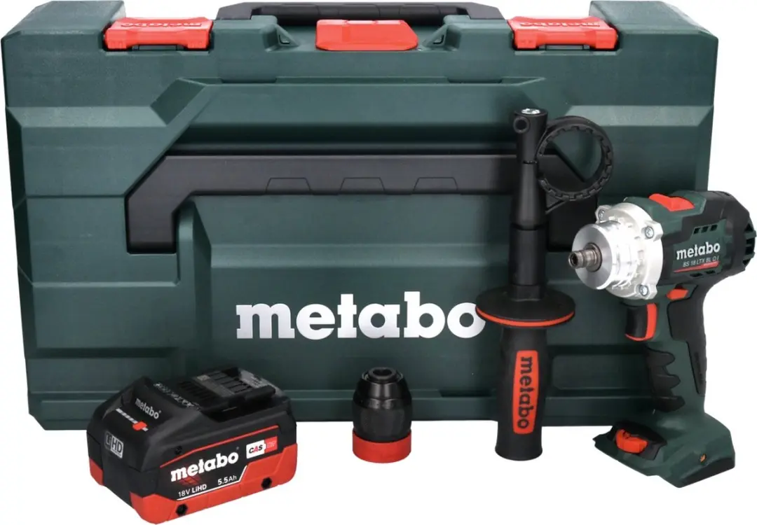 Metabo BS 18 LTX BL Q Accuboormachine 18V 130Nm - 1x 5,5Ah Accu