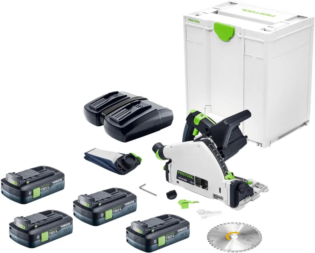 Festool TSC 55 KEB-Basic Accu-Invalzaag 160mm