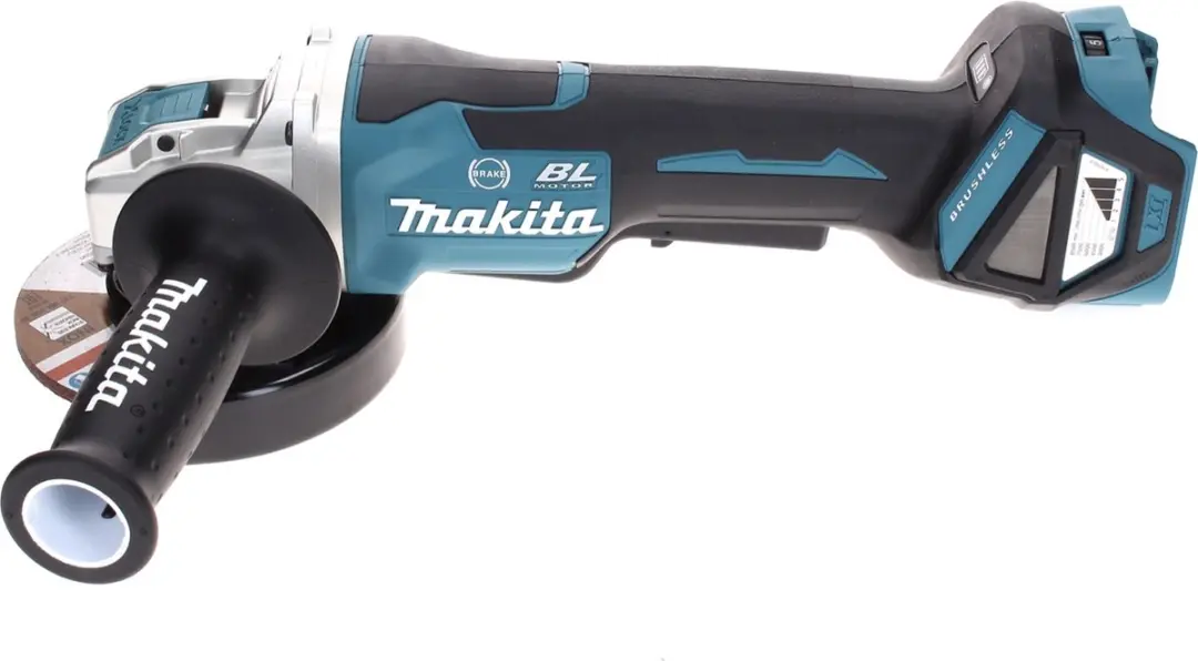 Makita DGA 519 F1J Haakse Slijper 18V 125mm Brushless X-Lock - 3.0Ah