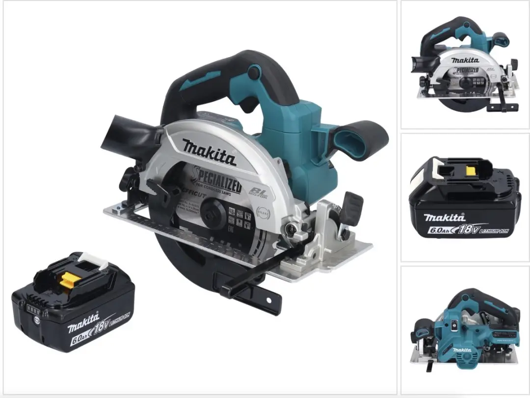 Makita DHS661G1 Accu-handcirkelzaag 18V 165mm