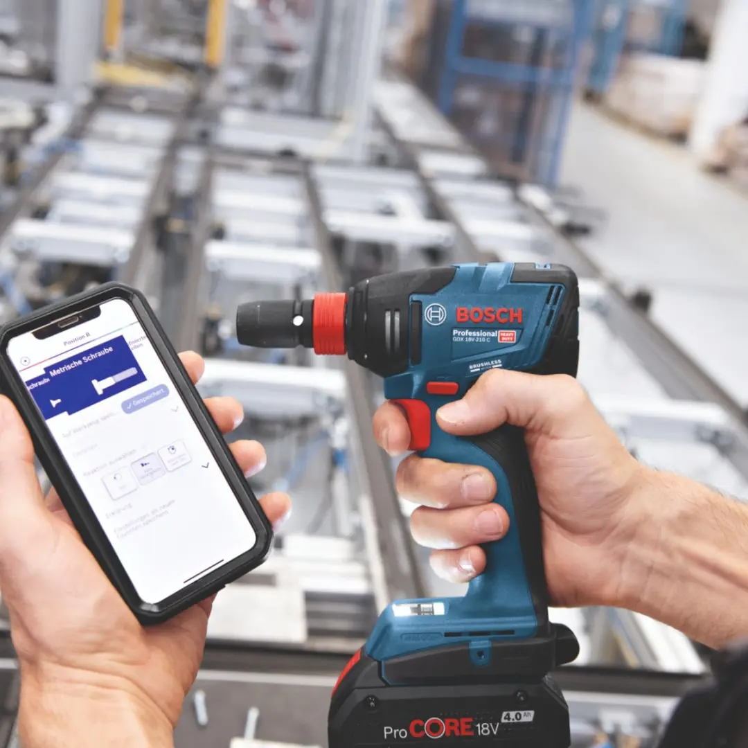 Bosch Professional GDX 18V-210 C Accu-slagmoersleutel - 210Nm - 2x 2.0Ah