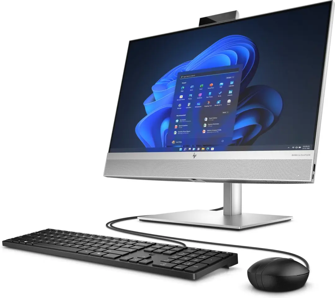 HP EliteOne 840 G9 All-in-one PC - i5 - 23.8" Full HD Touch - 16GB/256GB SSD Zilver
