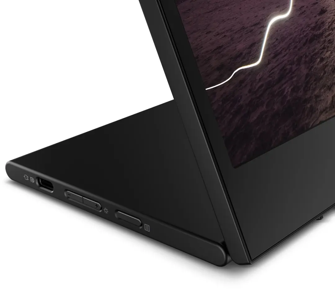 Lenovo ThinkVision M16 Monitor 64BFUAT1WL - Zwart - afbeelding 4 van 6