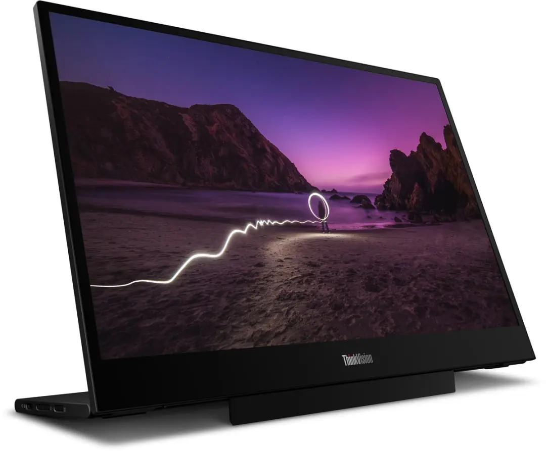 Lenovo ThinkVision M16 Monitor 64BFUAT1WL - Zwart - afbeelding 6 van 6