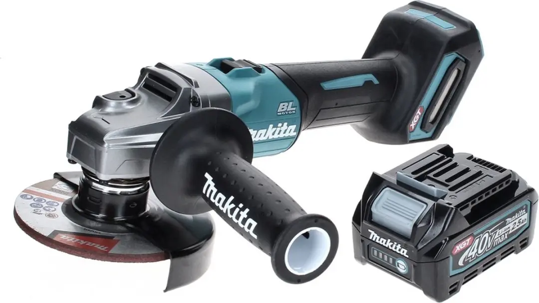 Makita GA005GD1 Accu Haakse Slijper 125mm - 2500mAh