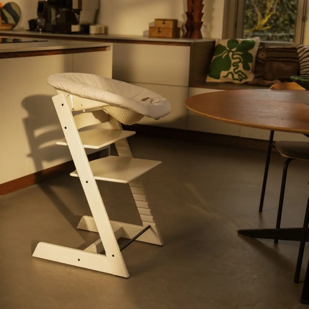 Stokke Tripp Trapp Baby- en Kinderstoel - Groen - Met Baby Set & Newborn Set