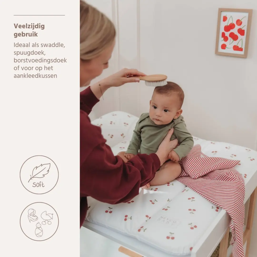Meyco Baby Girly Garden Swaddle - 2 Stuks 120x120cm