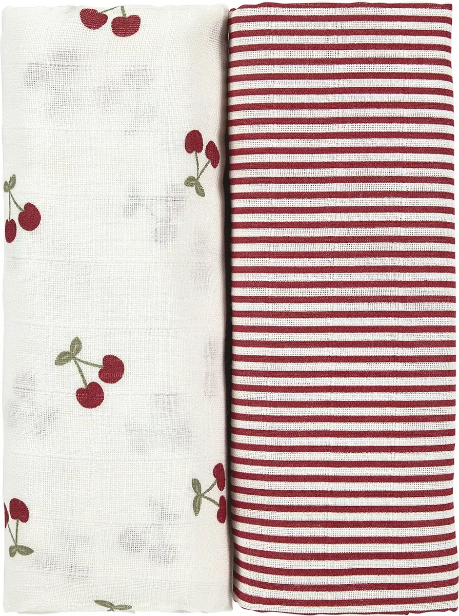 Meyco Baby Girly Garden Swaddle - 2 Stuks 120x120cm