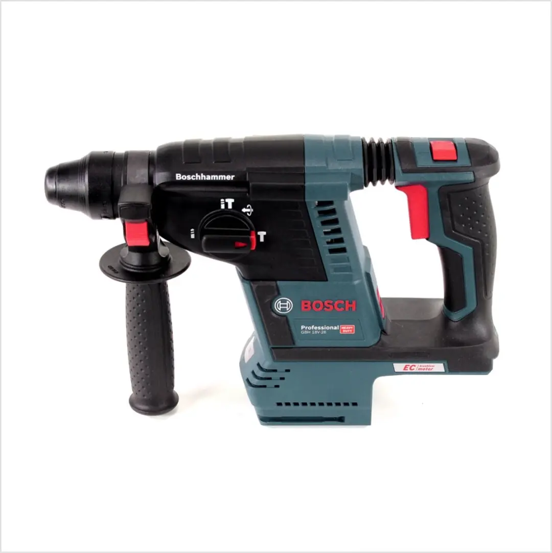 Bosch Professional GBH 18V-26 SDS-Plus Accudraaihamer + GDE 18V-16 Stofafzuiger - L-Boxx
