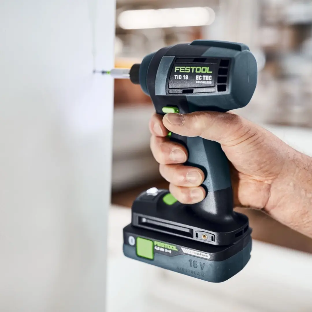 Festool TID 18-Basic Accu-Slagmoersleutel 180Nm - 2x 4,0Ah + Oplader
