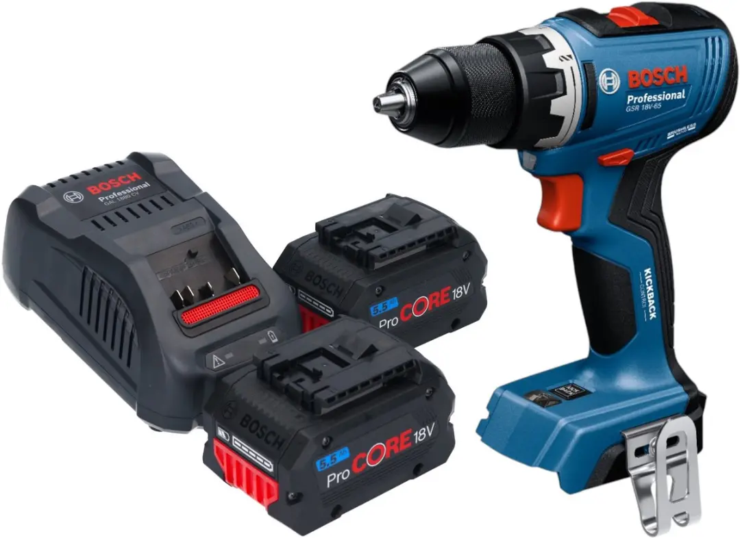 Bosch Professional GSR 18V-65 Accuschroefboormachine