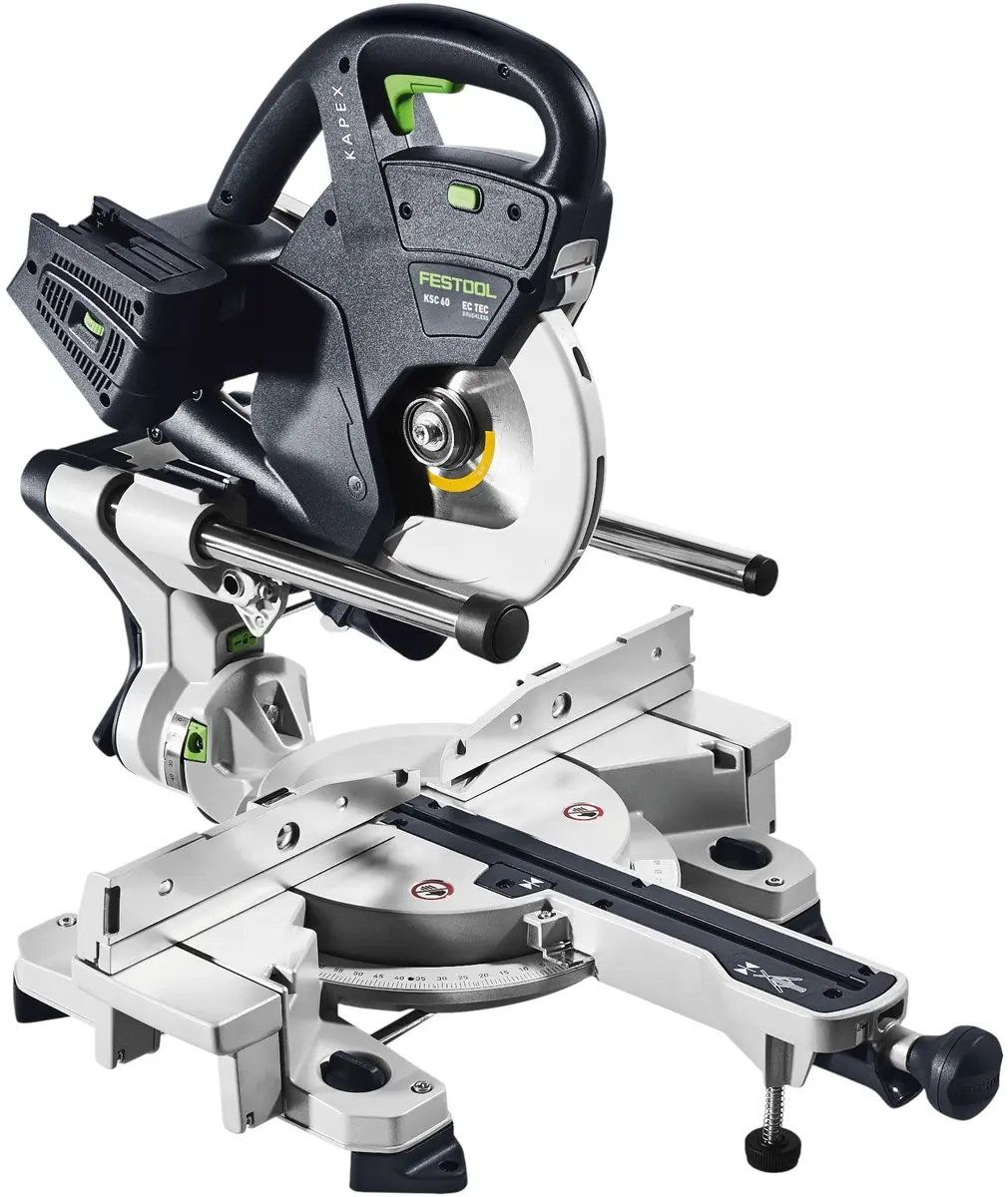 Festool KAPEX KSC 60 EB-Basic Accuzaag 216mm - 4x 8,0Ah + Dubbele Lader