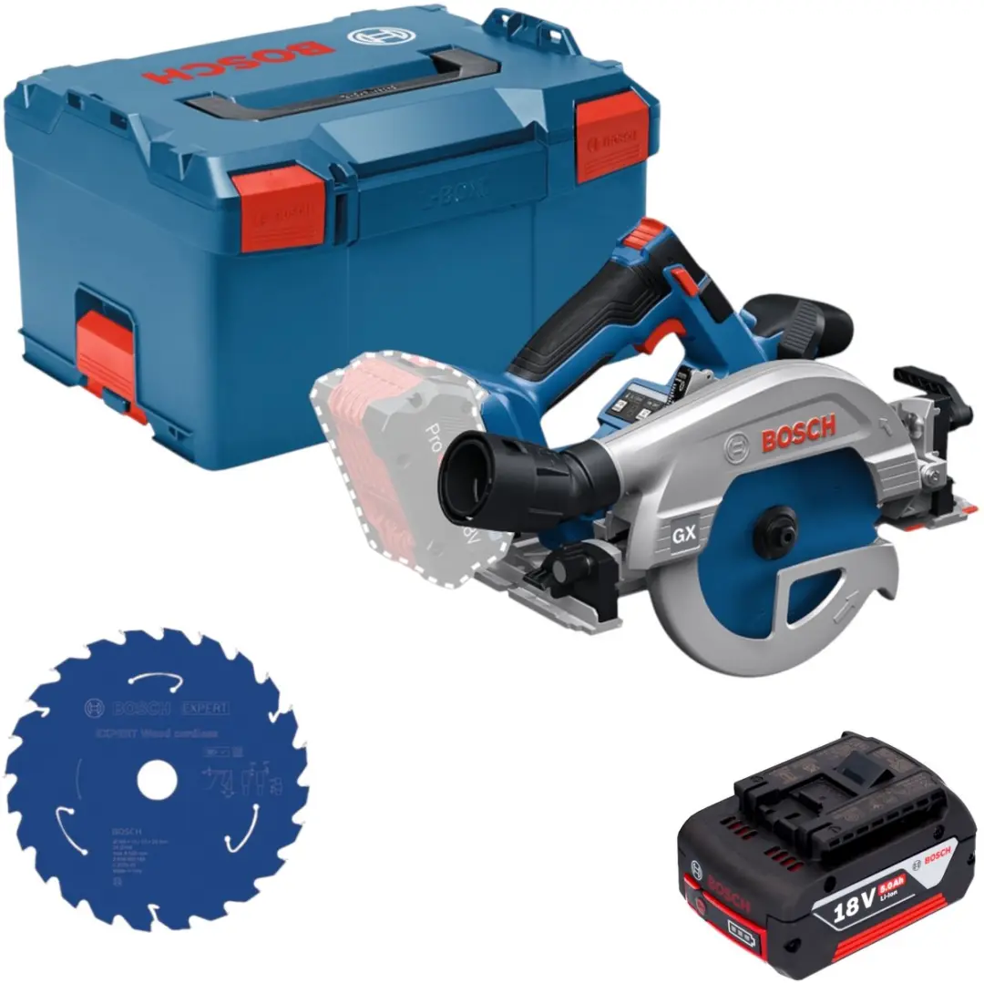Bosch Professional GKS 18V-57-2 GX Accu-cirkelzaag 165mm