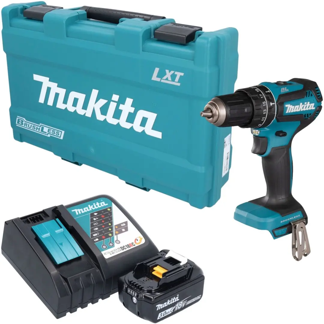 Makita DHP485RF1K Accu-slagboormachine 18V 50Nm
