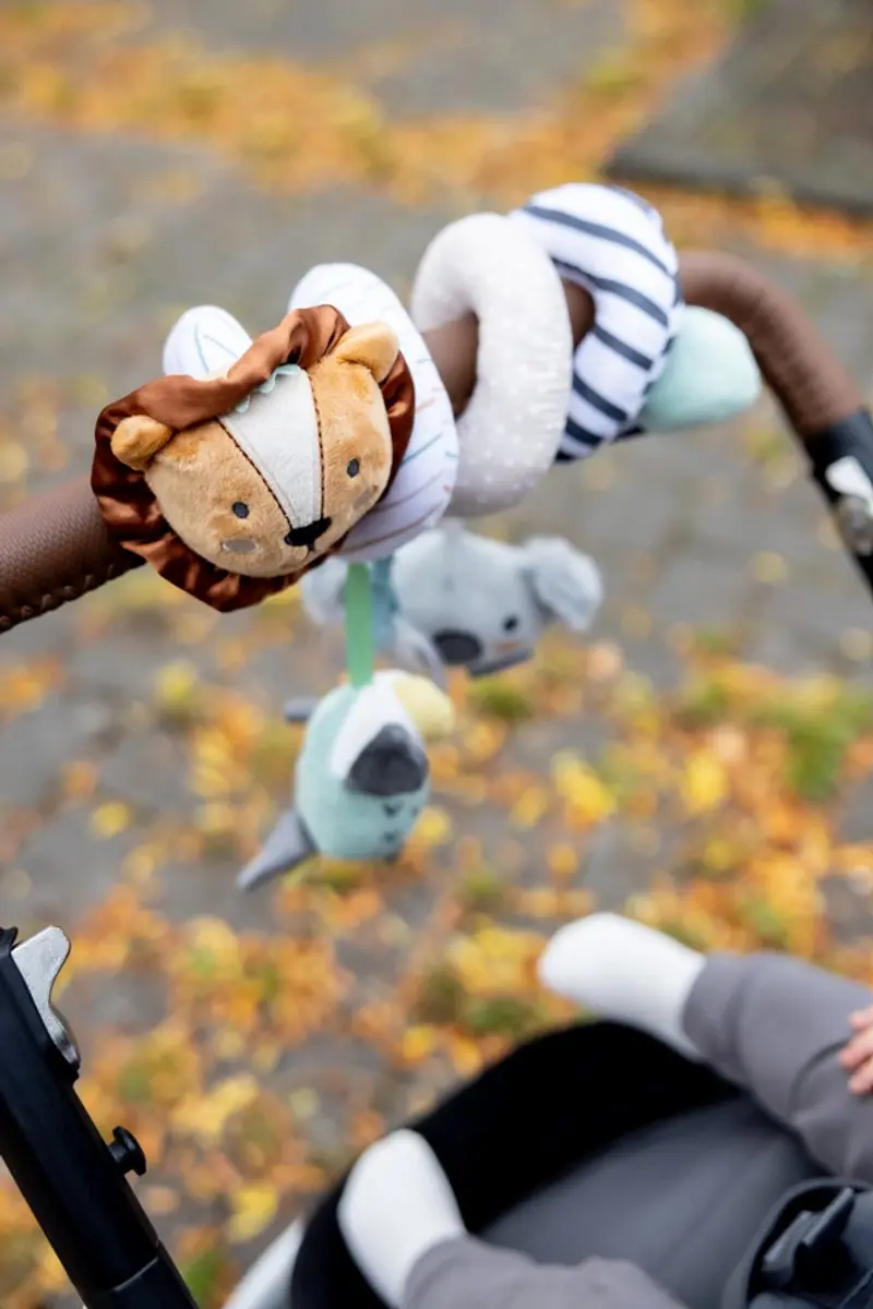 Nûby Animal Adventures Kinderwagenketting - Meerkleurig - afbeelding 2 van 6