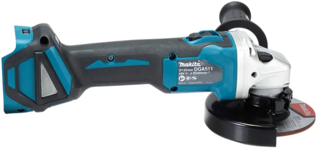 Makita DGA511Z Accu Haakse Slijper 125mm - 18V Brushless