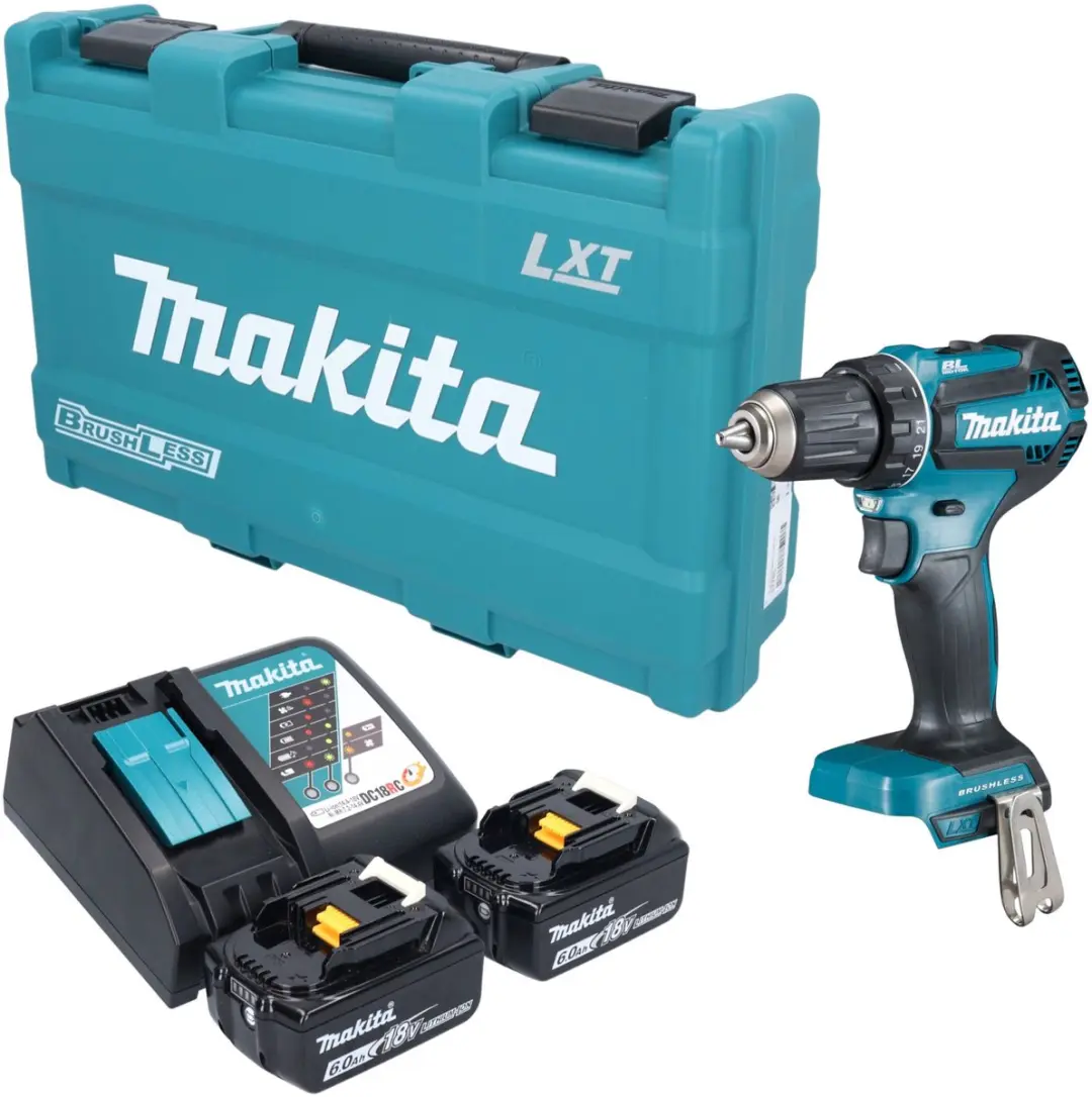 Makita DDF485RGK Accuboormachine 18V 50Nm Borstelloos