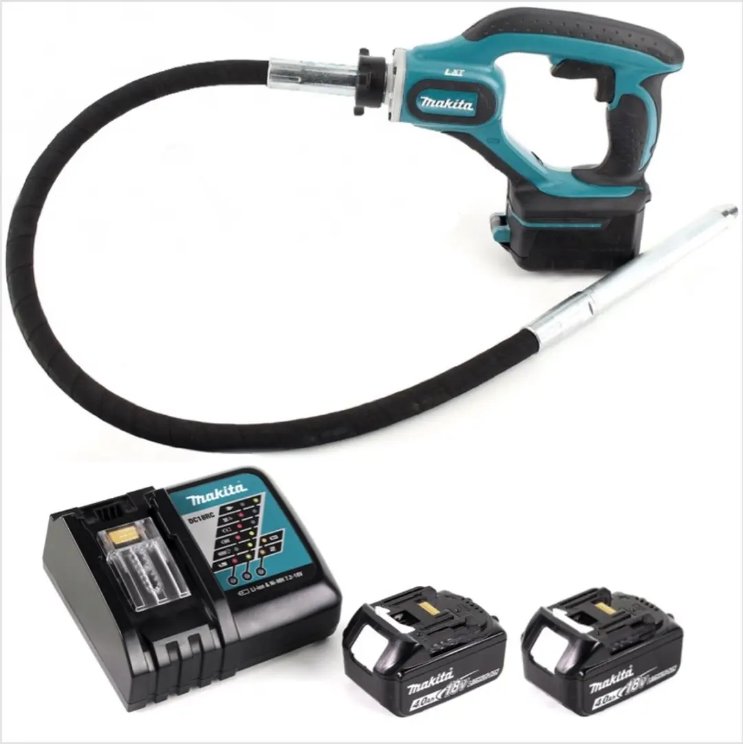 Makita DVR450RM Betonverdichter 18V - 1200mm - 2x 4.0Ah