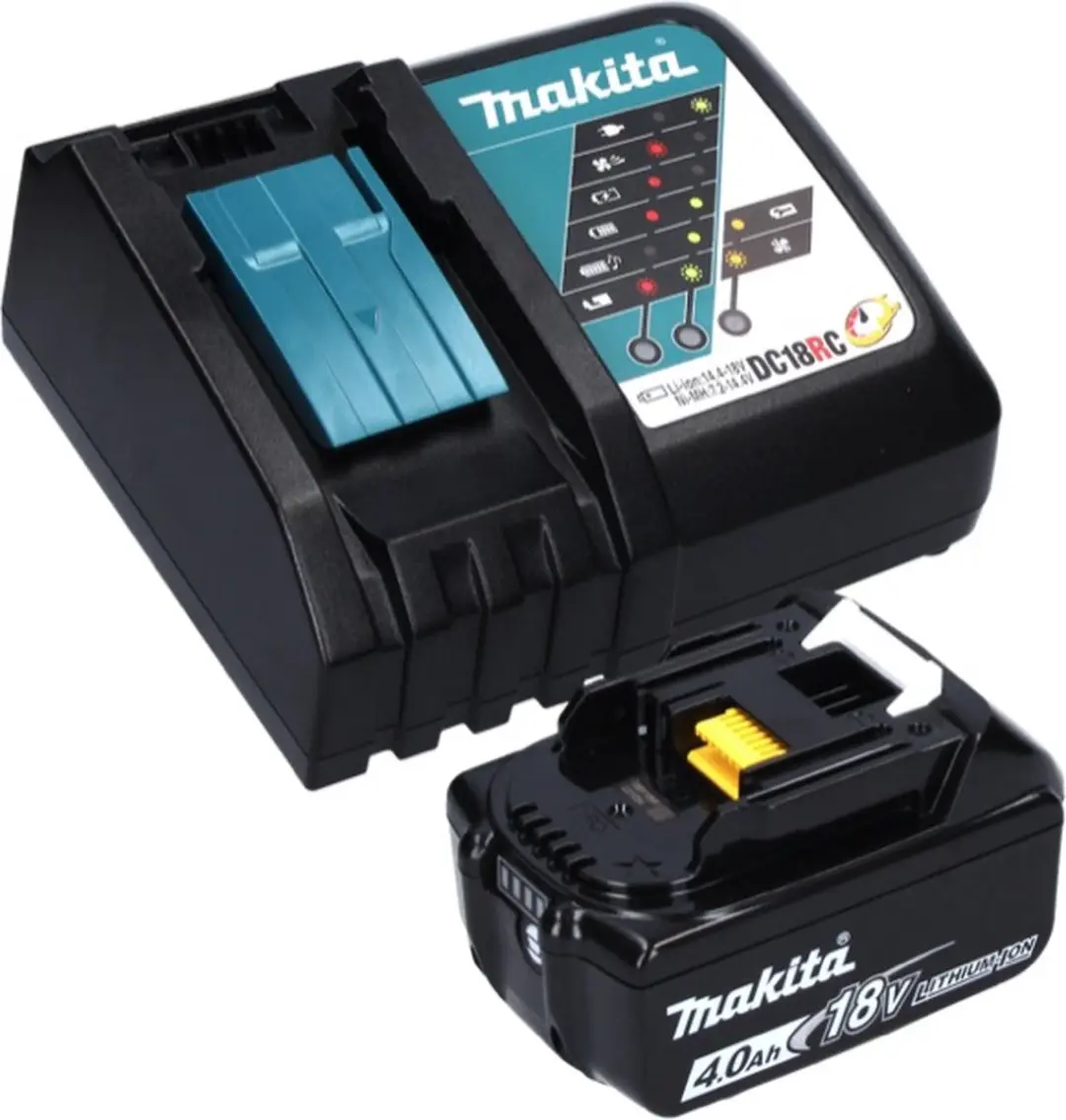 Makita DBS180RM1 Accu-bandvijl 18V 9x533mm Borstelloos - 4.0Ah + Lader