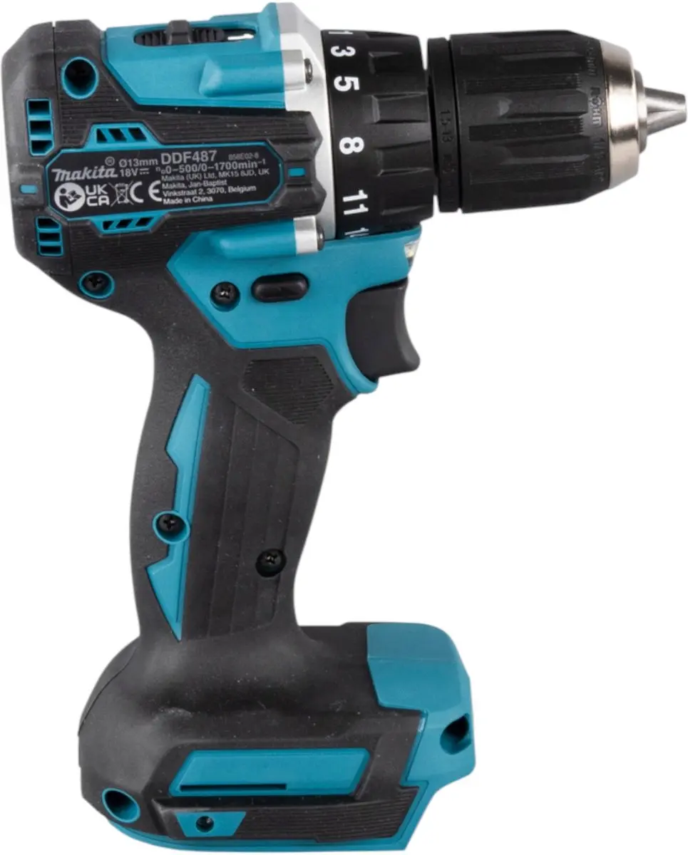 Makita DDF487RM1E Accuboormachine 18V 40Nm Borstelloos - 4Ah Accu