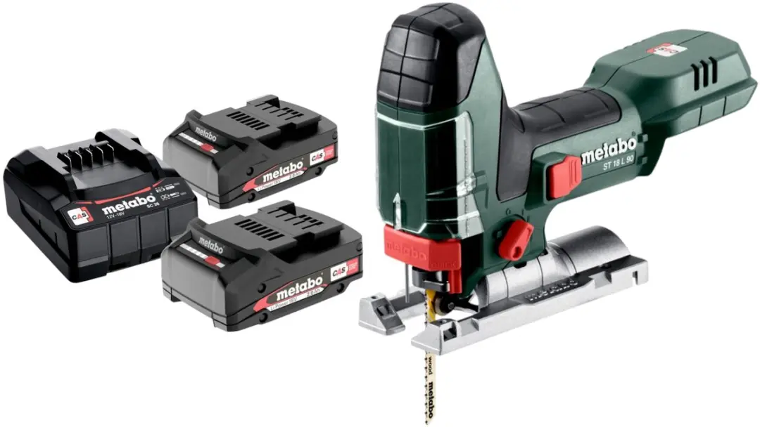 Metabo ST 18 L 90 accu-decoupeerzaag 18 V 90 mm + 2x accu 2,0 Ah + oplader