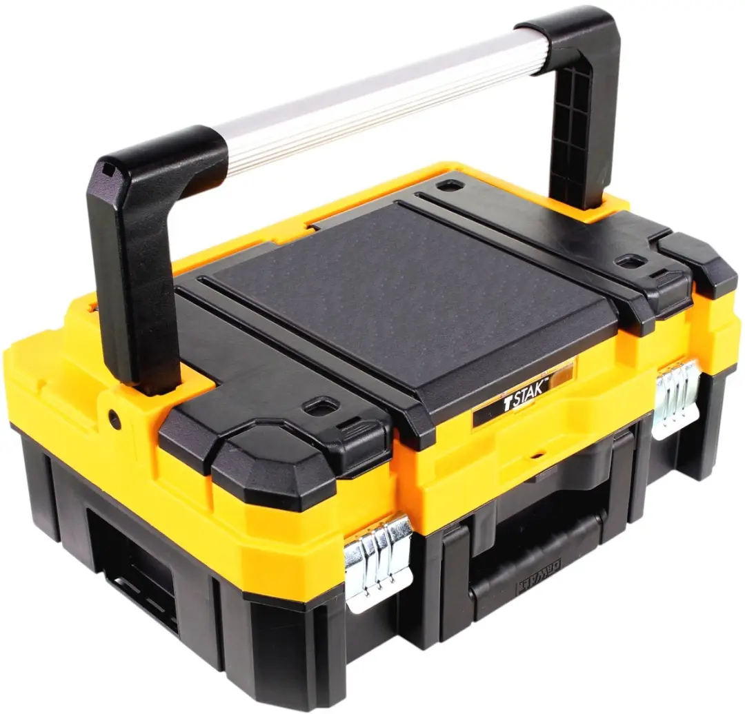 DeWalt TSTAK I DWST1-70704 Gereedschapskoffer - 2-delig - Zwart/Geel